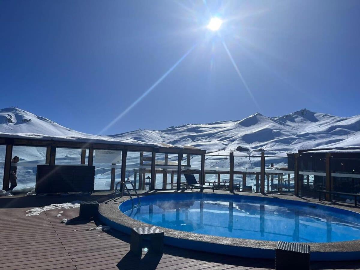 Apartamento Edif Mirador Del Inca Espectacular Loft En Valle Nevado 10pax Piscina Santiago